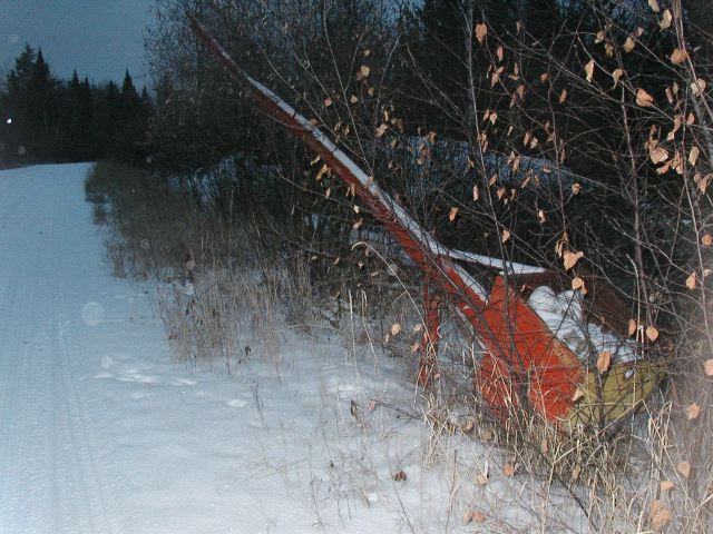 Big Red Arm at the Border