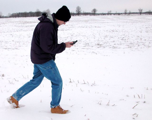 Chad Tracking the Spot