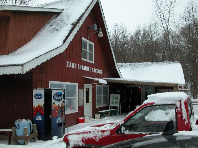 Zane Shawnee Caverns Entrance