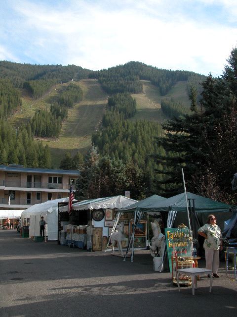 Ski Slopes above Booths