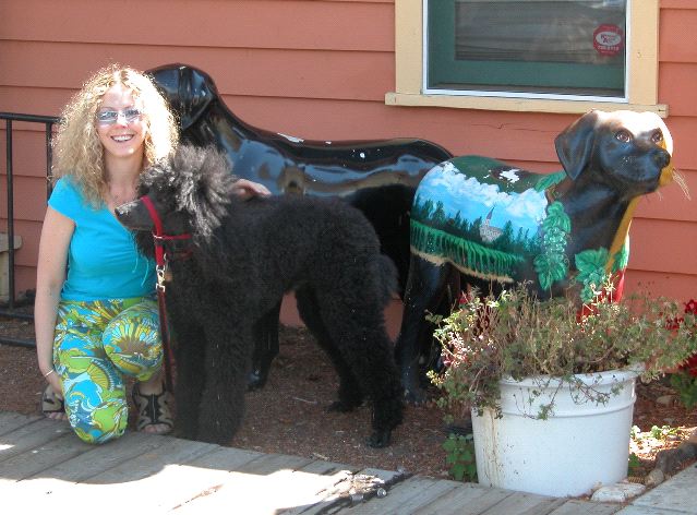 Marilyn with Matching Dog