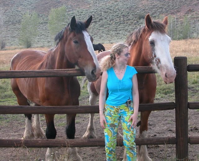 Marilyn and Horses