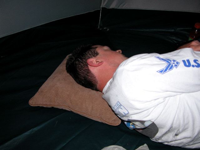 Chad Sleeping