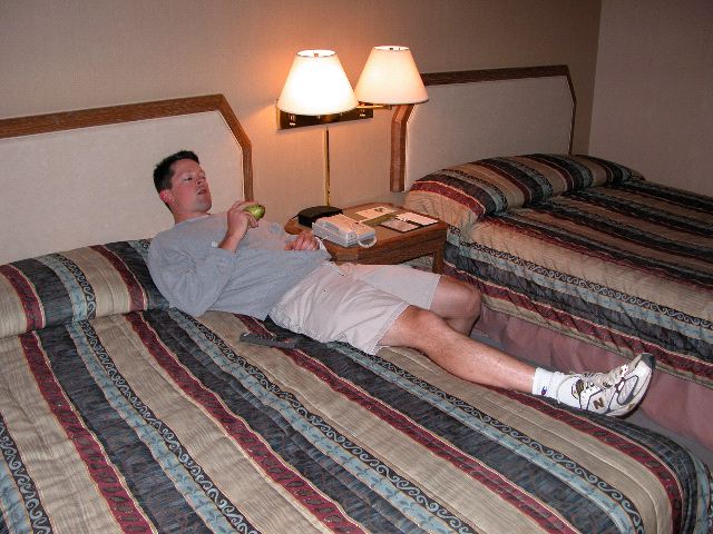 Chad on Bed