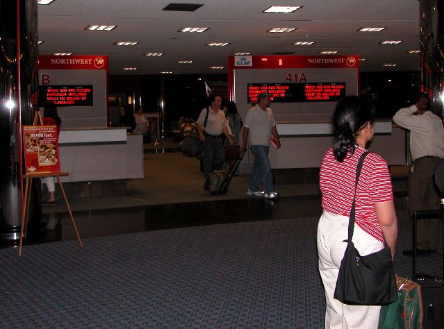 Terminal at Newark Airport